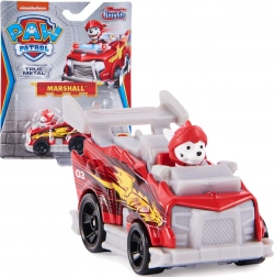Paw Patrol Rescue Knights auto di Marshall con figurina 8 cm