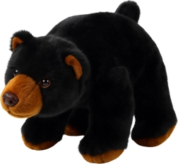 Giocattolo di peluche orso nero 28 cm