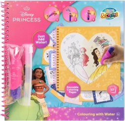 grande libro di pittura ad acqua disney principesse