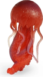 Medusa in gomma 10 cm