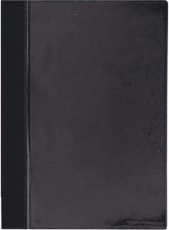 Raccoglitore rapido A4 in PVC senza tasca – nero
