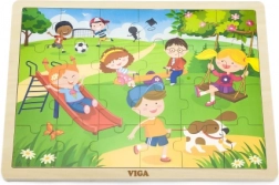 Puzzle in legno VIGA Primavera 24 pezzi