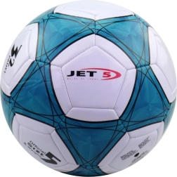 Palla da calcio blu grande