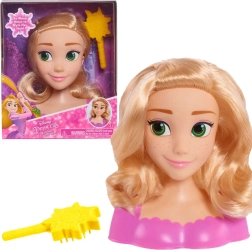 Testa per pettinare e acconciare i capelli Disney Principessa Rapunzel con spazzola