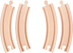 Curve ferroviarie – lunghe (4 pz)