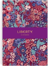 Diario A5 con motivo floreale Margaret Annie di Liberty