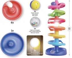 Torre a spirale per biglie Brightball
