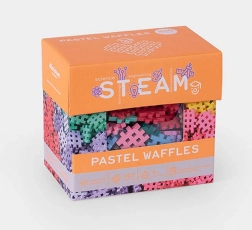 Costruzioni Marioinex Mini Waffle Pastel 300 pezzi