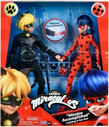 MIRACULOUS: LADYBUG E CHAT NOIR SET DI BAMBOLE