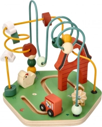 Labirinto motivazionale con perline della fattoria