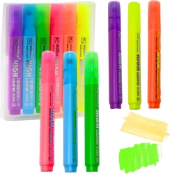 Set di evidenziatori neon 6 pezzi