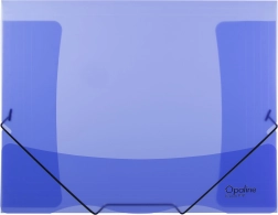 Cartellina con elastico Opaline blu A4