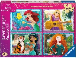 Puzzle Principesse Disney 4x42 pezzi