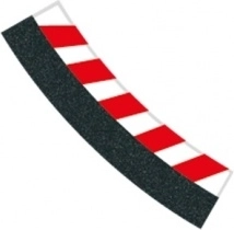 cordolo interno per curva 3/30° per piste Carrera Evolution, Digital 132 e Digital 124