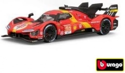 Modello in metallo Bburago Ferrari 499P 1:43 – vincitrice della 24 Ore di Le Mans 2023