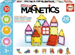 EDUCA Costruzioni magnetiche Magnetics 26 pezzi