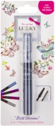 Mascara e glitter per ciglia 2in1 Lukky