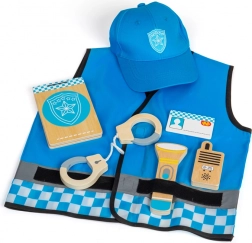 Costume da poliziotto per bambini BIGJIGS TOYS