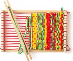 Telaio da tessitura in legno WoodyLand per bambini