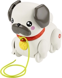 Cagnolino da traino carlino FP Pets di Fisher-Price