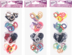 Set di elastici per capelli 48 pz