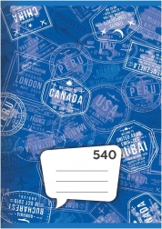 quaderno A5, 40 fogli – bianco