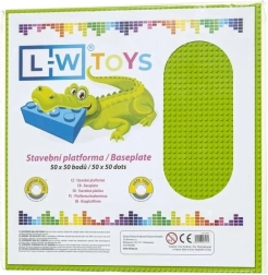 Grande base da costruzione 50×50 pioli lime