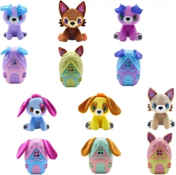 Animaletto di peluche nella casetta PupaDorables