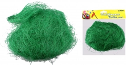 Erba decorativa verde