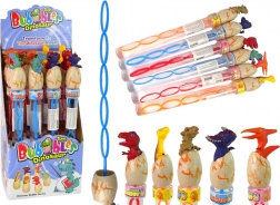 Bacchetta per bolle di sapone a tema dinosauri 34 cm – colori assortiti