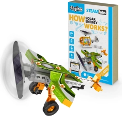 Engino set di costruzione Come funziona l’energia solare – 4 modelli