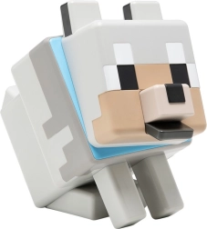 Minecraft salvadanaio lupo 12 cm plastica