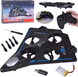 Drone RC leggero con effetti LED e acrobazie a 360°