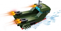 Qman hovercraft anfibio Grampus