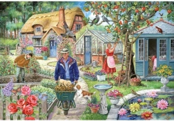 Puzzle Nel Giardino 1000 Pezzi