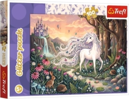 Puzzle per bambini Glitter Tęczowy blask unicorno 100 pezzi - 1 pezzo