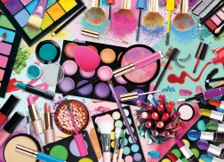 Puzzle Tavolozza di colori: Makeup 1000 pezzi