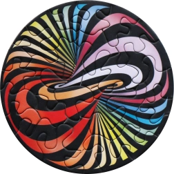 Curiosi puzzle rotondo Picoli Lolly 33 pezzi