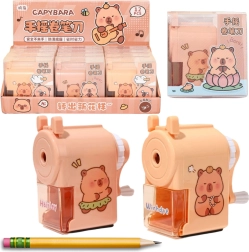 Temperamatite manuale con capibara e contenitore