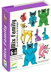Gioco di carte Mix Family di Djeco