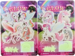 Unicorni adesivi luminosi da parete