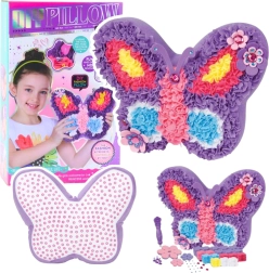 Set DIY creativo – cuscino farfalla senza cuciture, viola