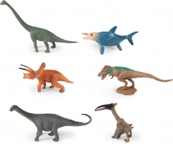 Set di dinosauri in scatola di plastica – 6 pz