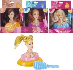 Testa per acconciature per bambini