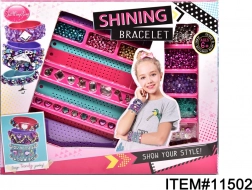 Creazione di braccialetti – set creativo per realizzare braccialetti con perline