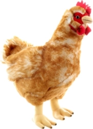 Gallina di peluche con ovetto 30 cm eco-friendly