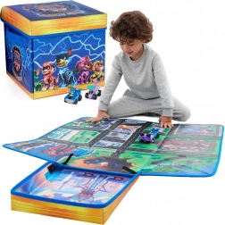 Tappetino da gioco pieghevole e box portaoggetti PAW Patrol The Mighty Movie – Adventure City