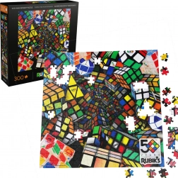 Puzzle cubo di Rubik 50º anniversario – 300 pezzi