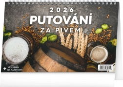 Calendario da tavolo Viaggi alla scoperta della Birra 2026