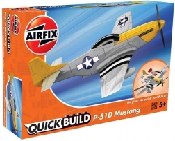 Kit di montaggio aereo AIRFIX QUICK BUILD Mustang P‑51D